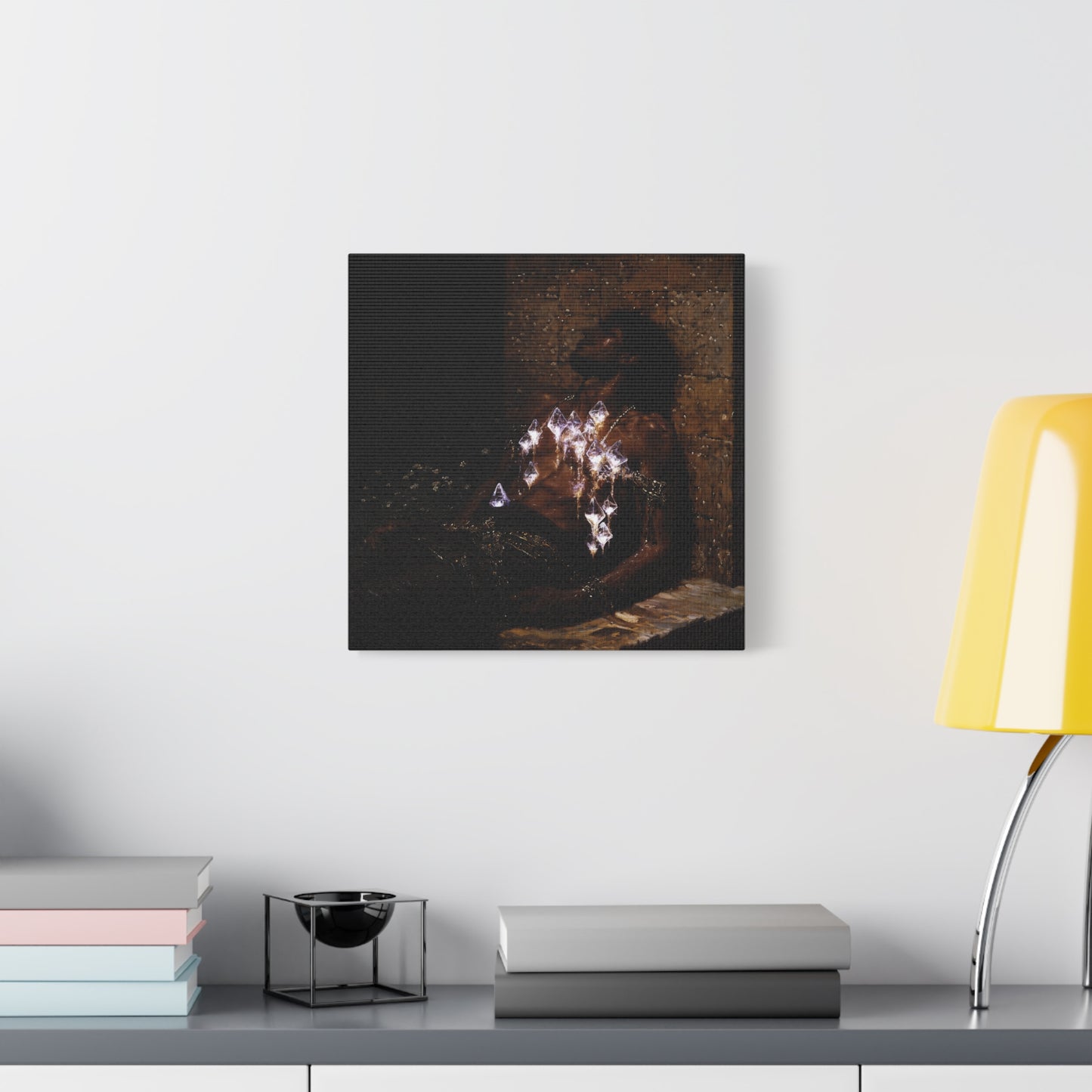 The Silent Lattice Canvas Print