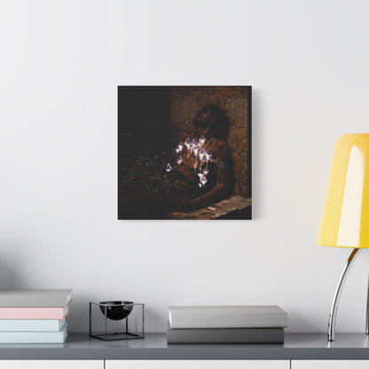 The Silent Lattice Canvas Print