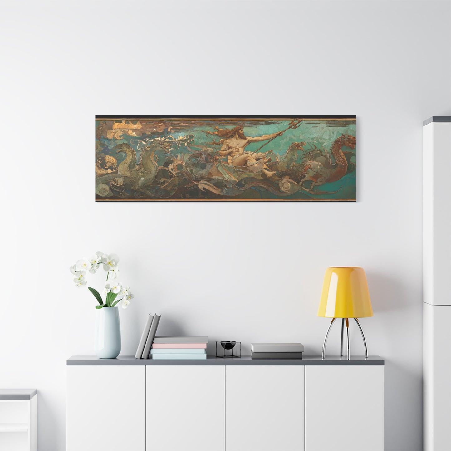 Power of Waves Canvas Print