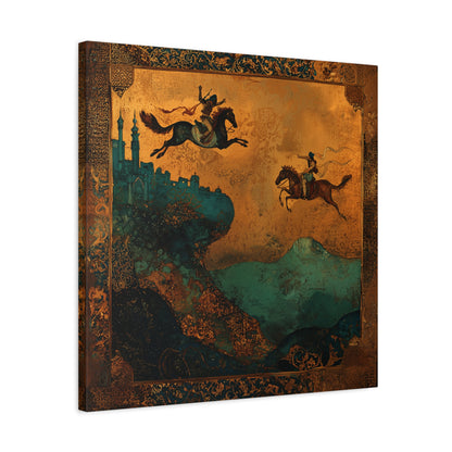 Riders of Midnight Canvas Print