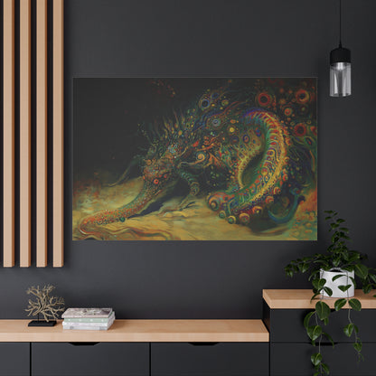 Serpent of the Lore Canvas Print