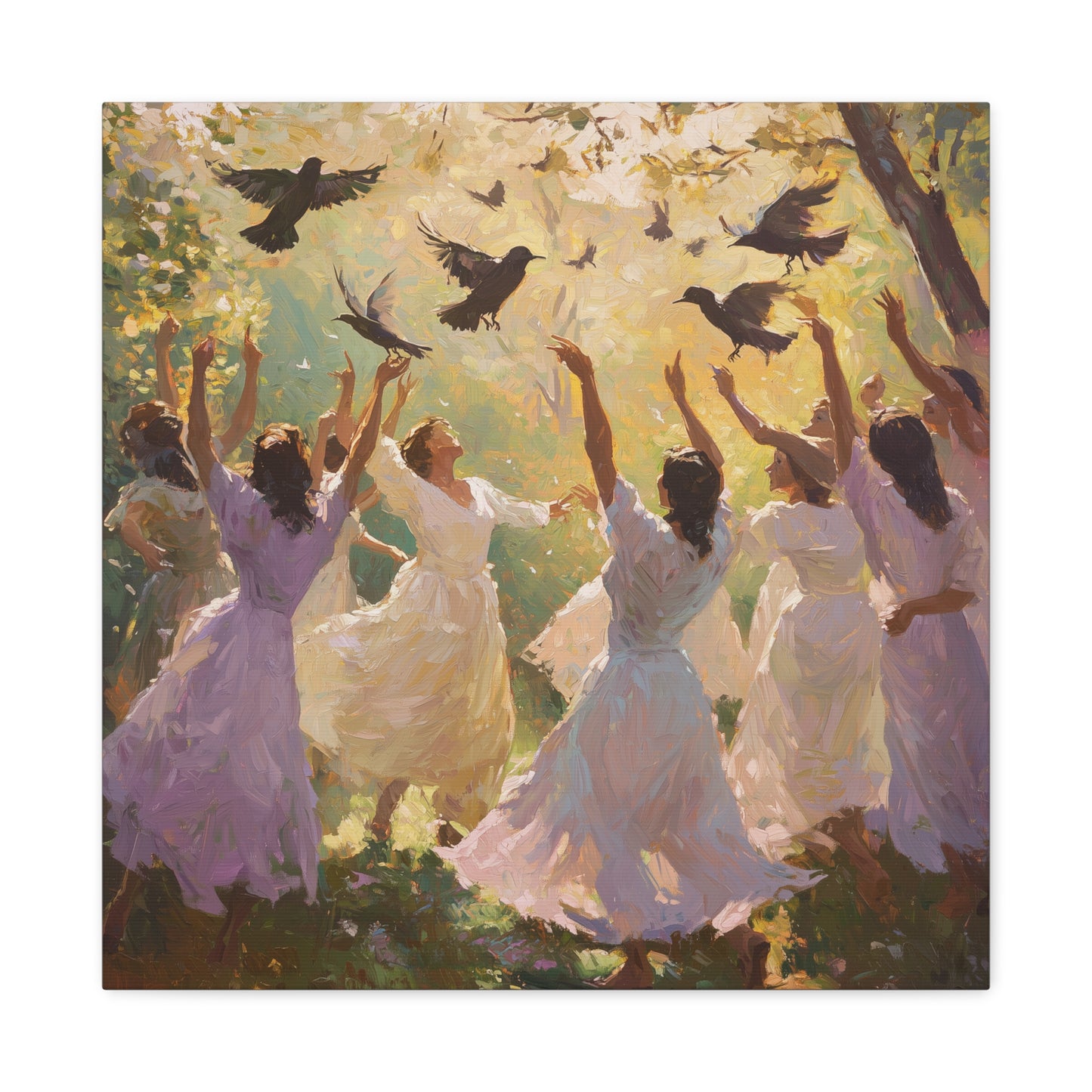 Joyful Chorus Canvas Print