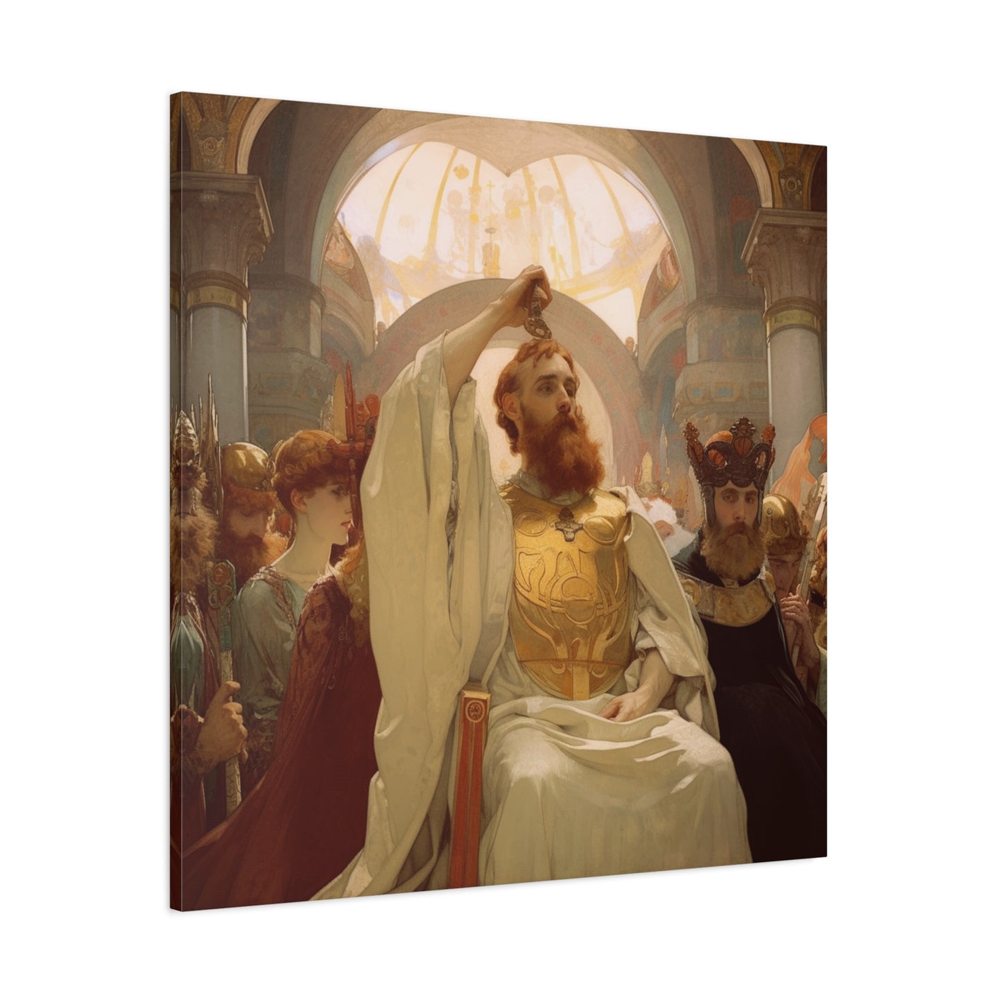 The Eternal Coronation Canvas Print