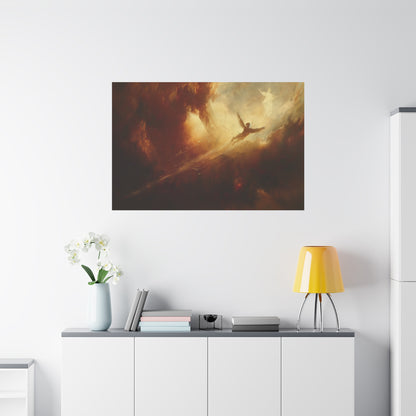 Flight of the Valar Canvas Print