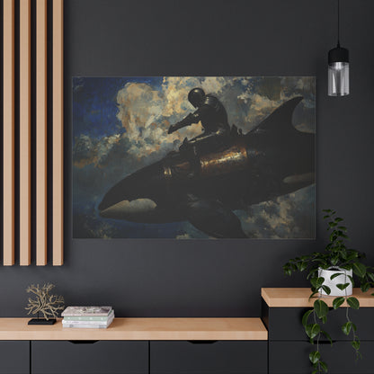 The Skyward Quest Canvas Print