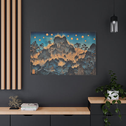 Lanterns of Twilight Canvas Print