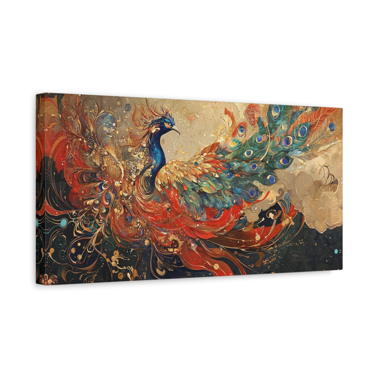 Flight of Fire Canvas Print