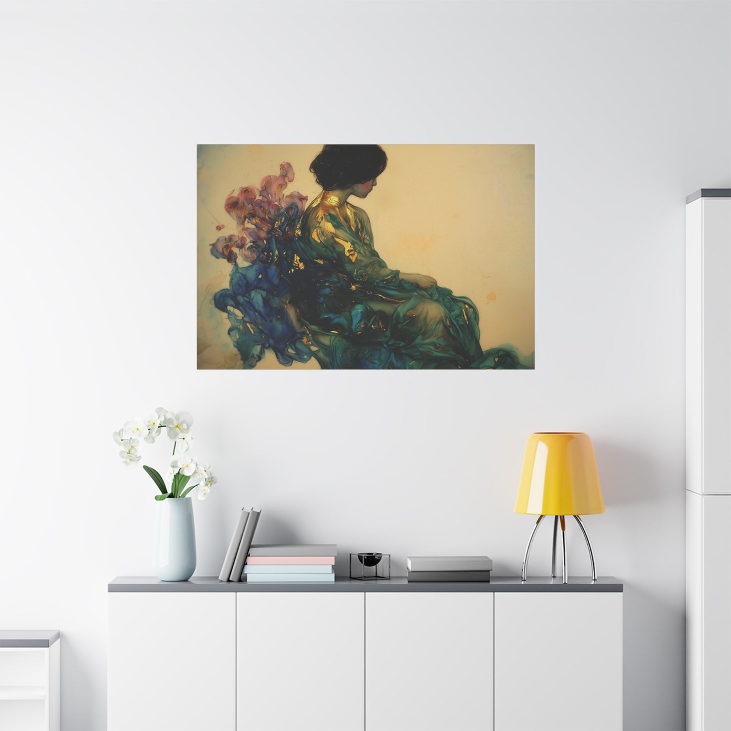 The Whispering Veil Canvas Print