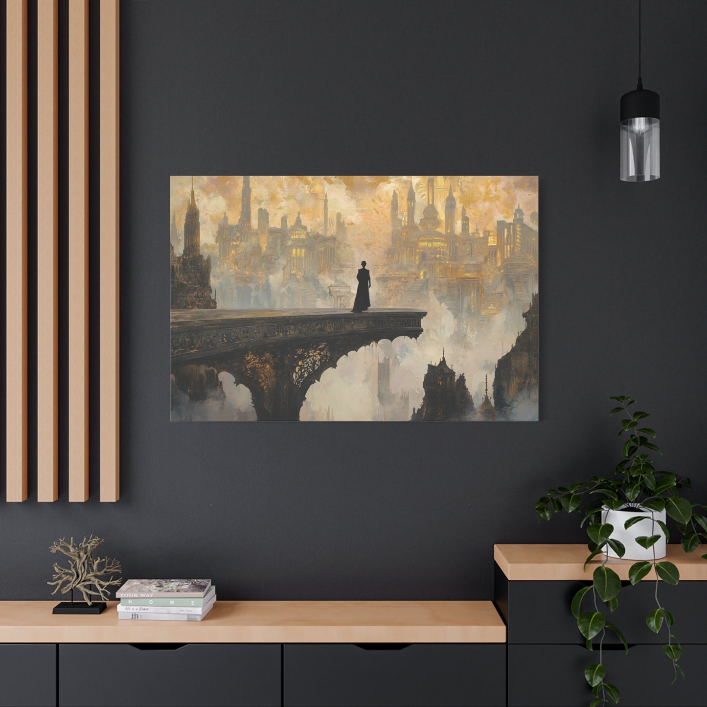 The Golden City Canvas Print