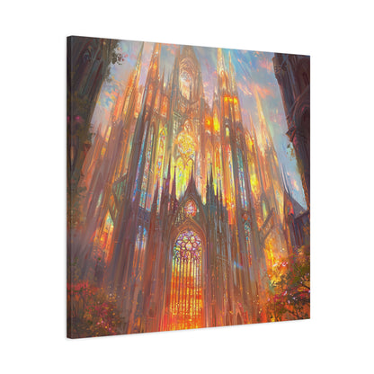 Towers of Valinor Canvas Print