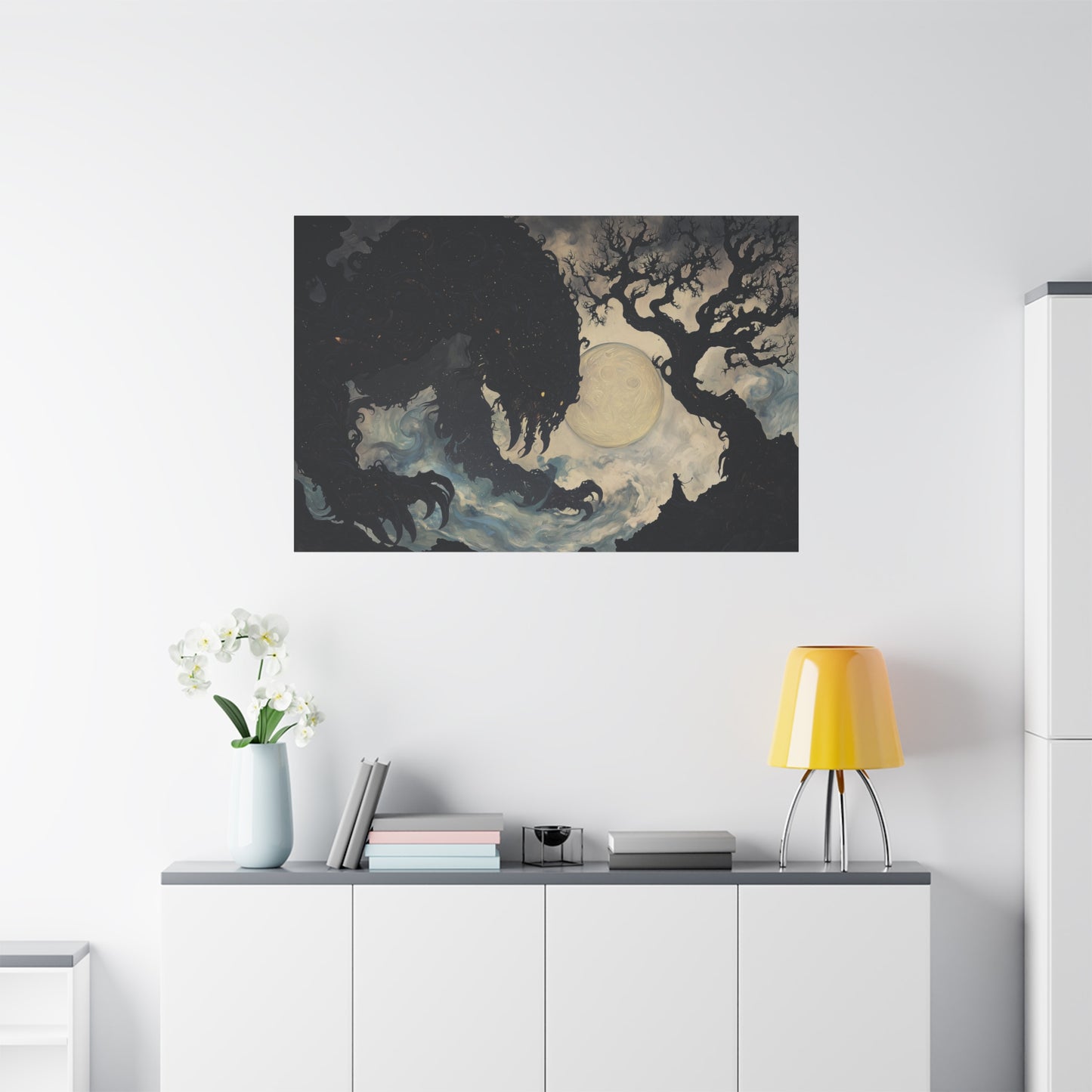 The Night's Lore Canvas Print