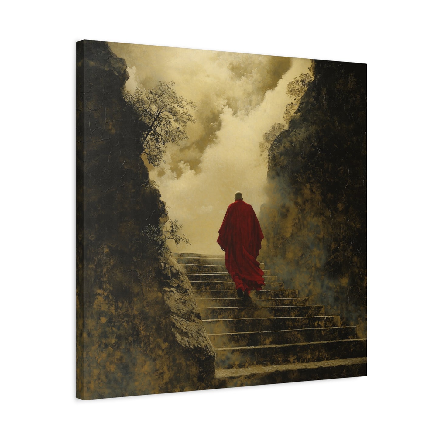 The Ascendant Path Canvas Print