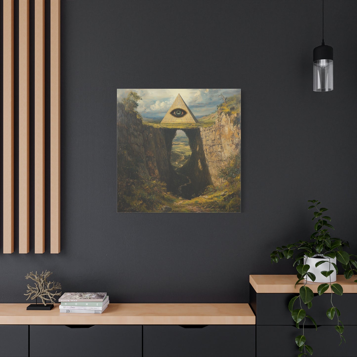 The Ancient Watcher Canvas Print