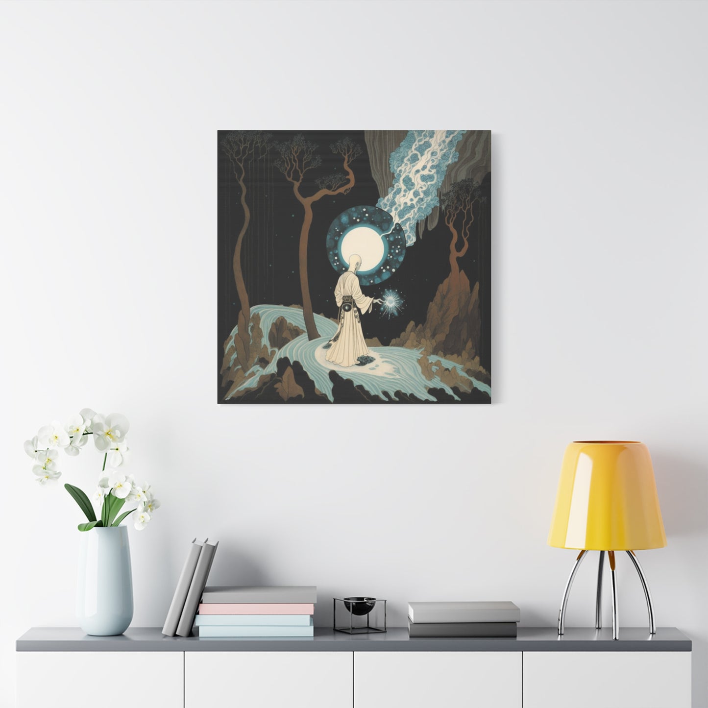 The Moon's Whisper Canvas Print