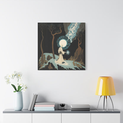 The Moon's Whisper Canvas Print