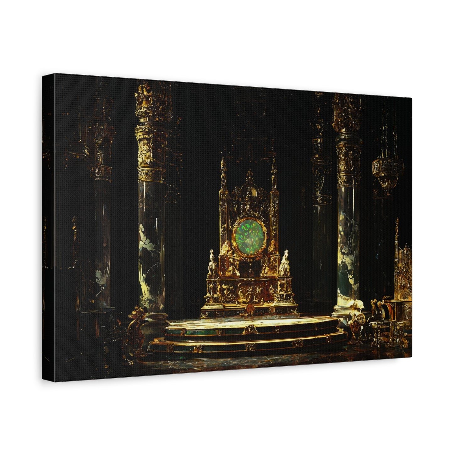 Throne of the Unfathomable Canvas Print