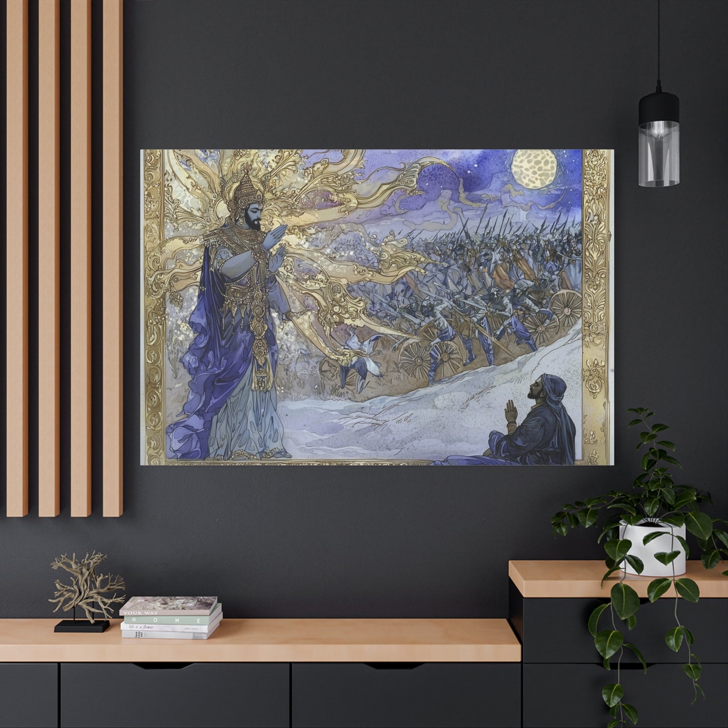 The Celestial Monarch Canvas Print