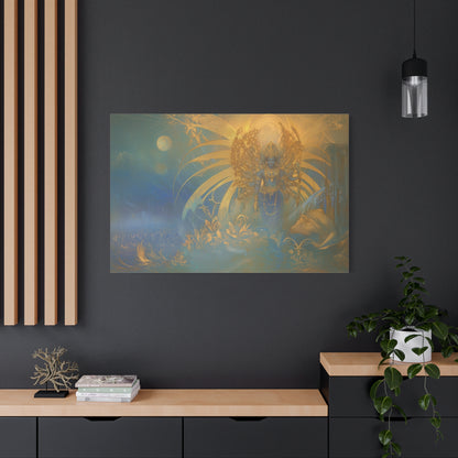 Balance of Spheres Canvas Print