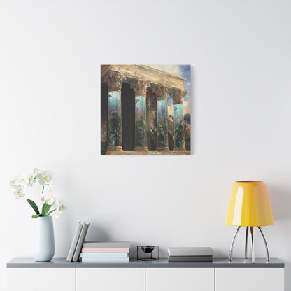 Balance in Ruins Canvas Print