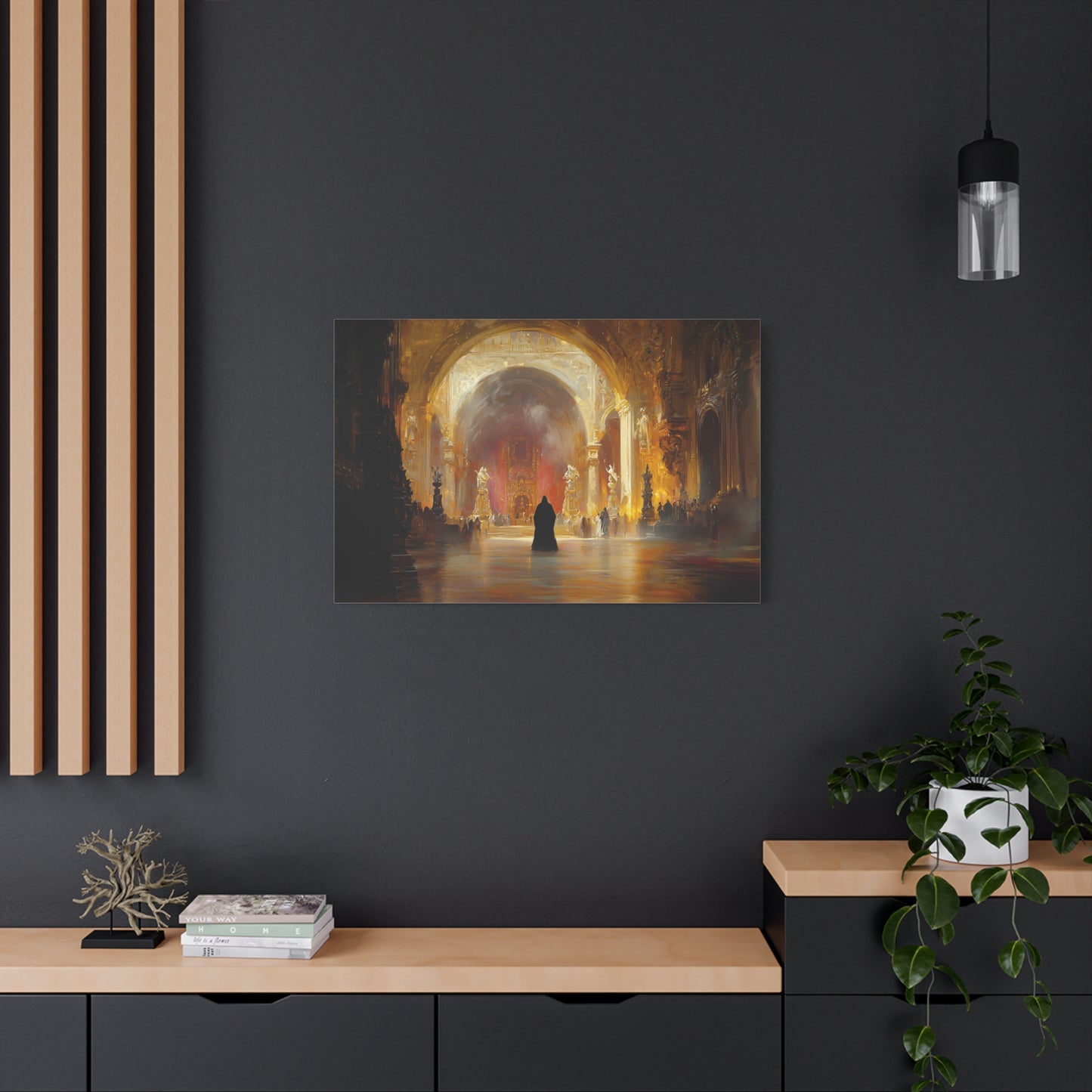 Hall of Legends Canvas Print