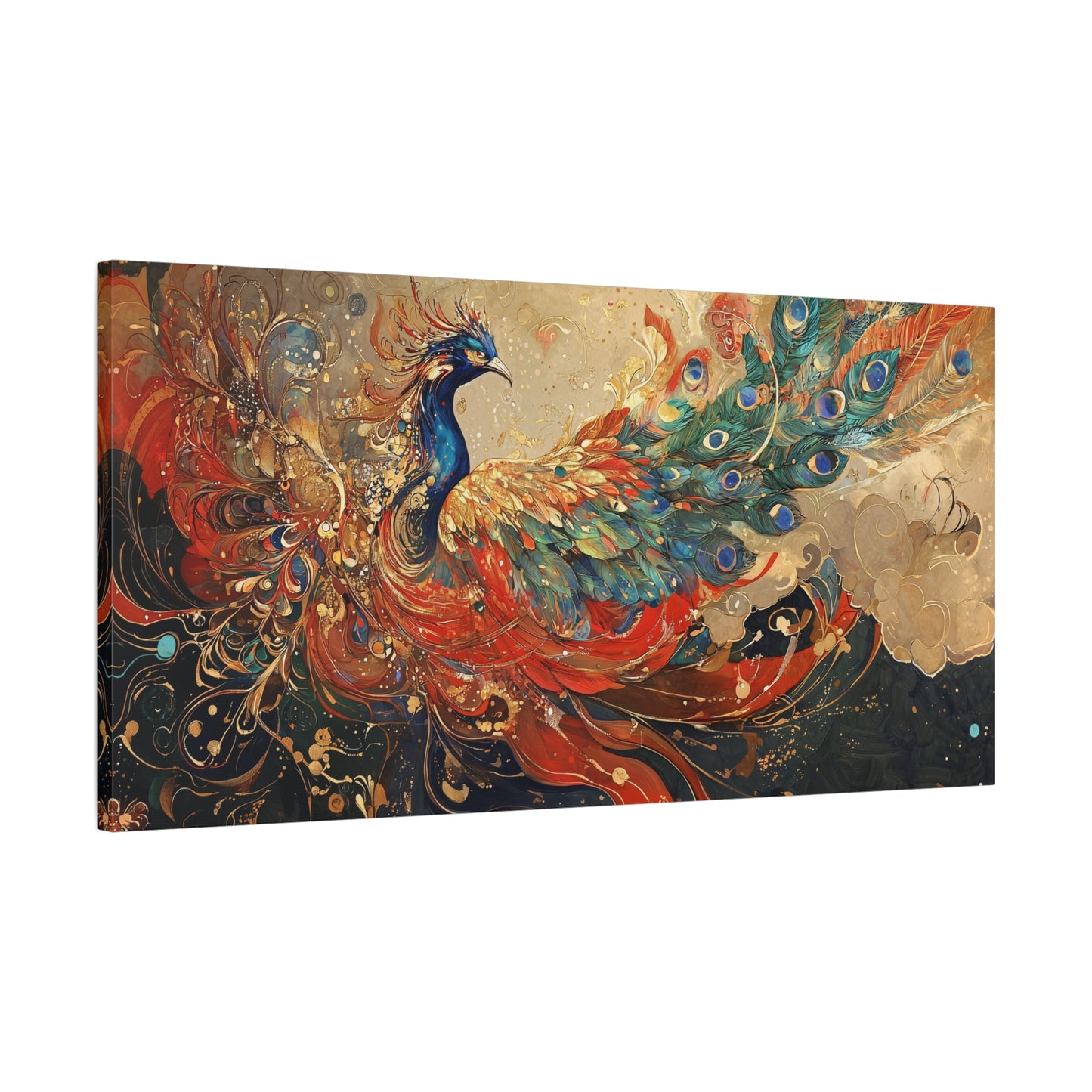 Flight of Fire Canvas Print