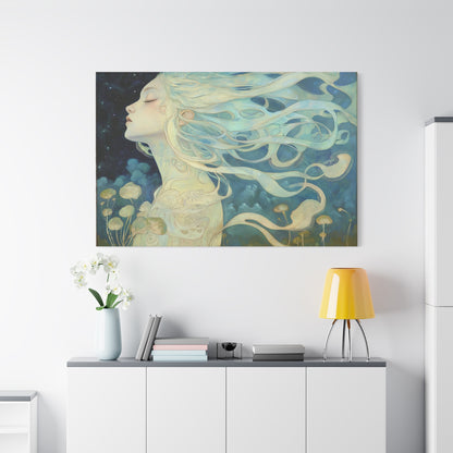 Whispering Night Canvas Print