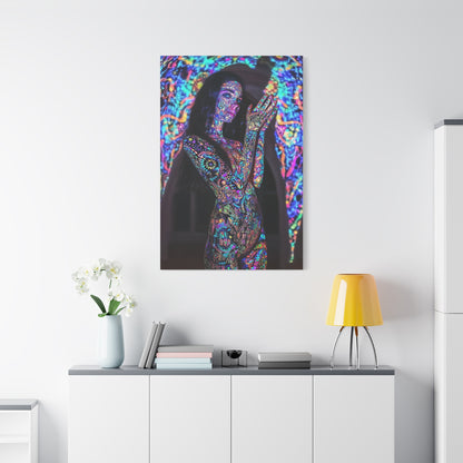 Kaleidoscope's Whisper Canvas Print