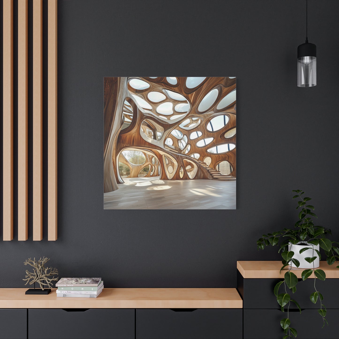 Silent Forms Canvas Print