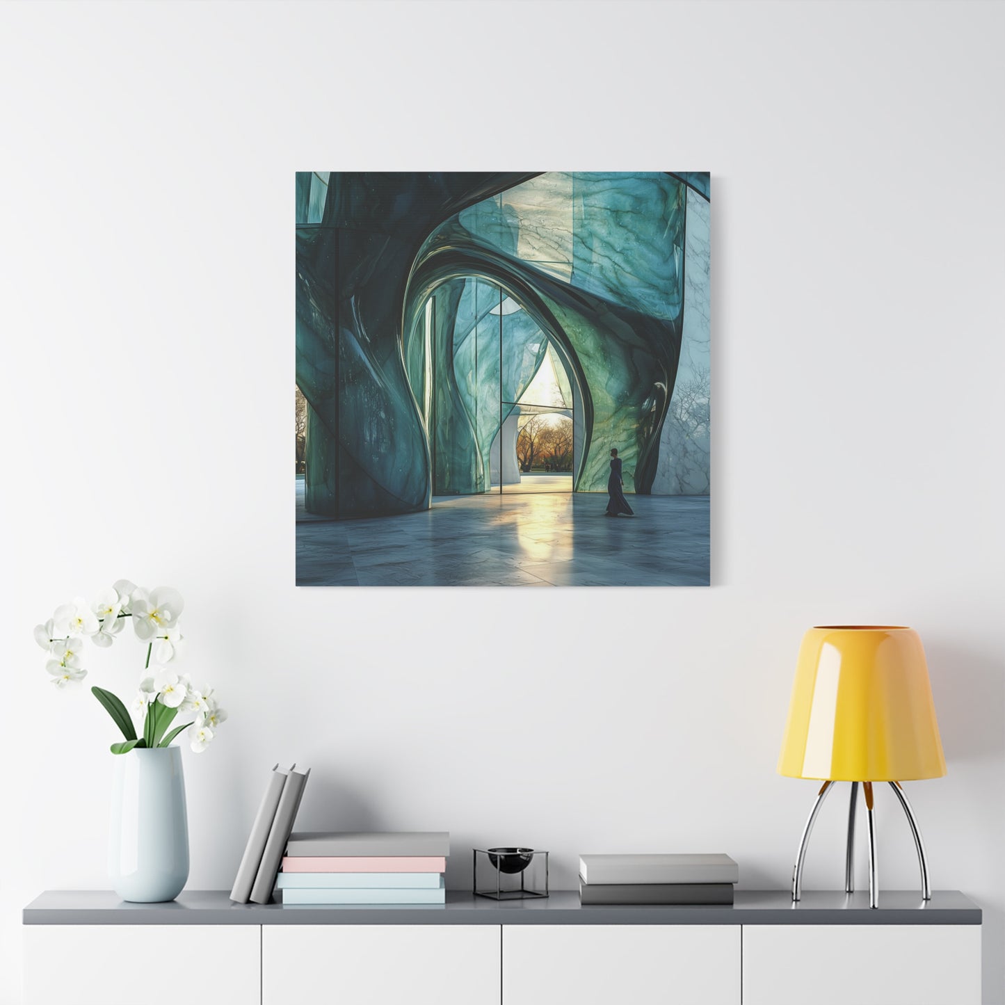 Through the Arch Canvas Print