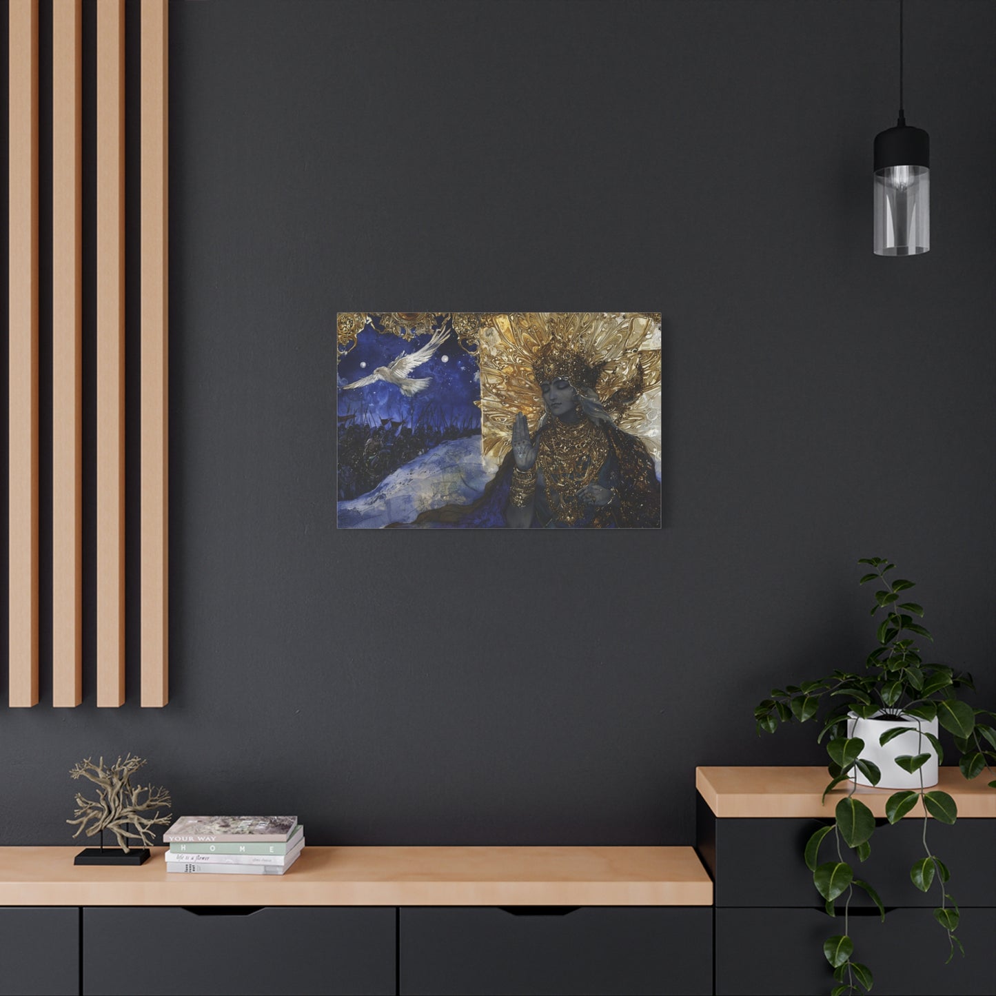 Silent Majesty Canvas Print