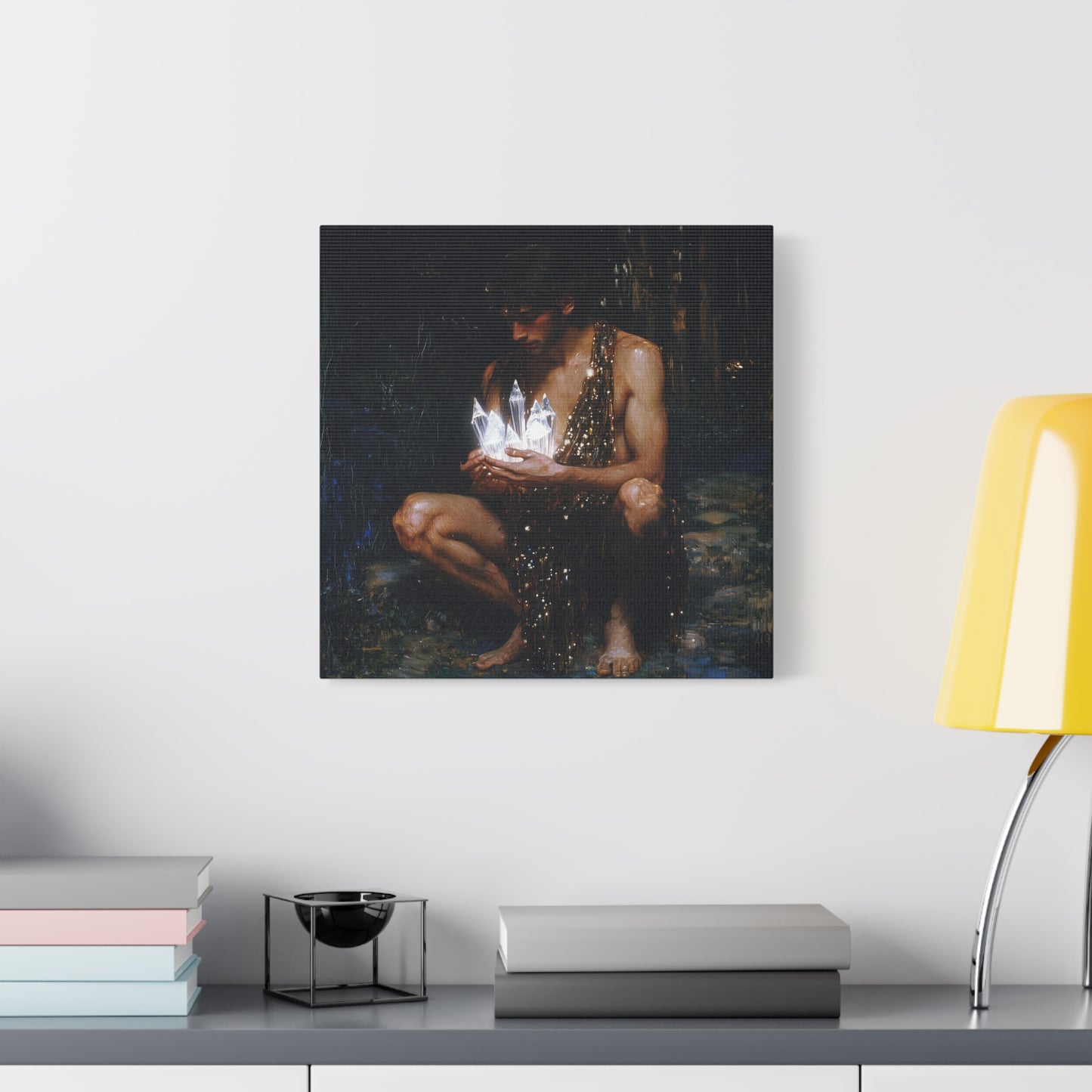 Silent Glow Canvas Print