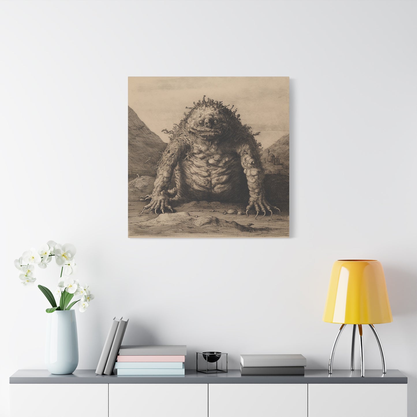 Dream of the Grotto Canvas Print