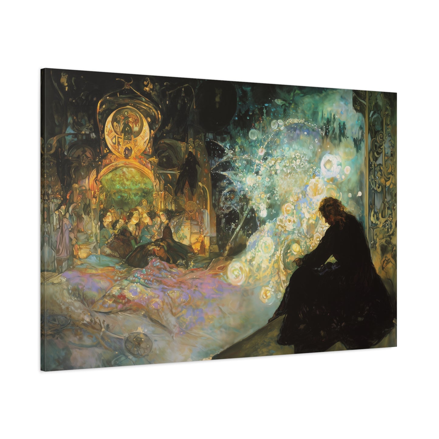 Enchanted Hall Canvas Print