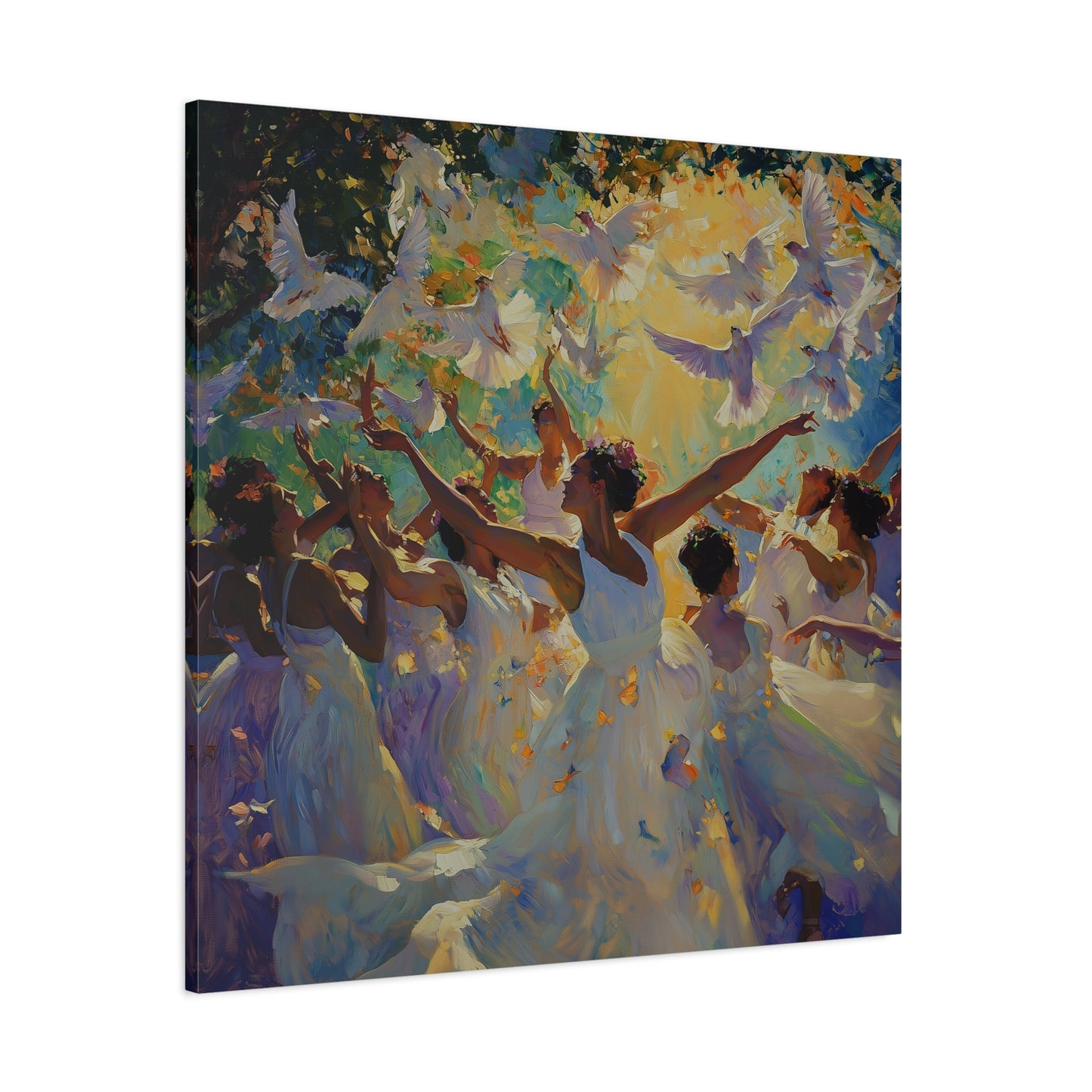 The Dance of Dreams Canvas Print