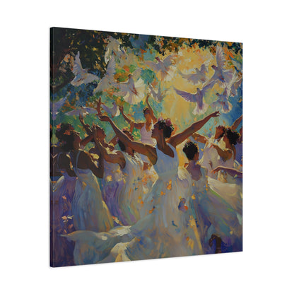 The Dance of Dreams Canvas Print