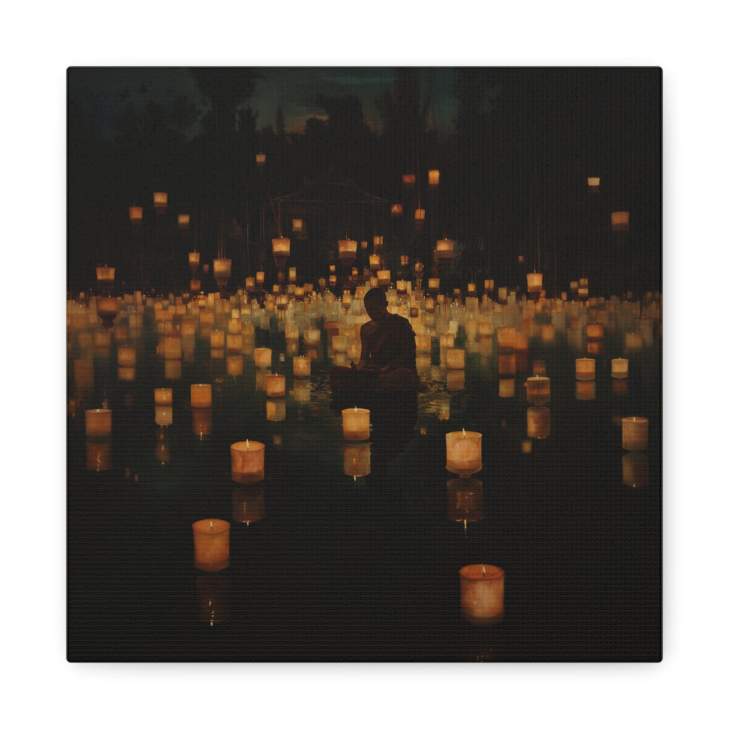 Whispering Lanterns Canvas Print