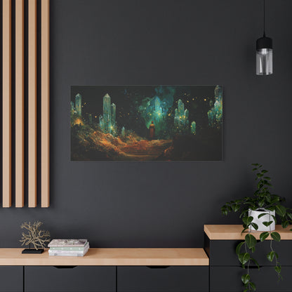 The Starglow Caverns Canvas Print