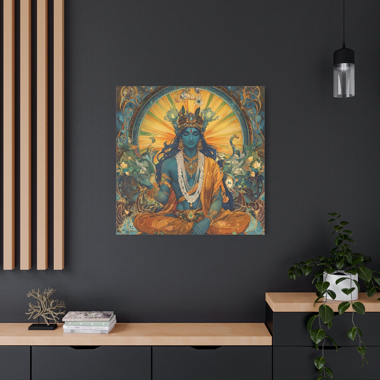 Sunlit Silence Canvas Print