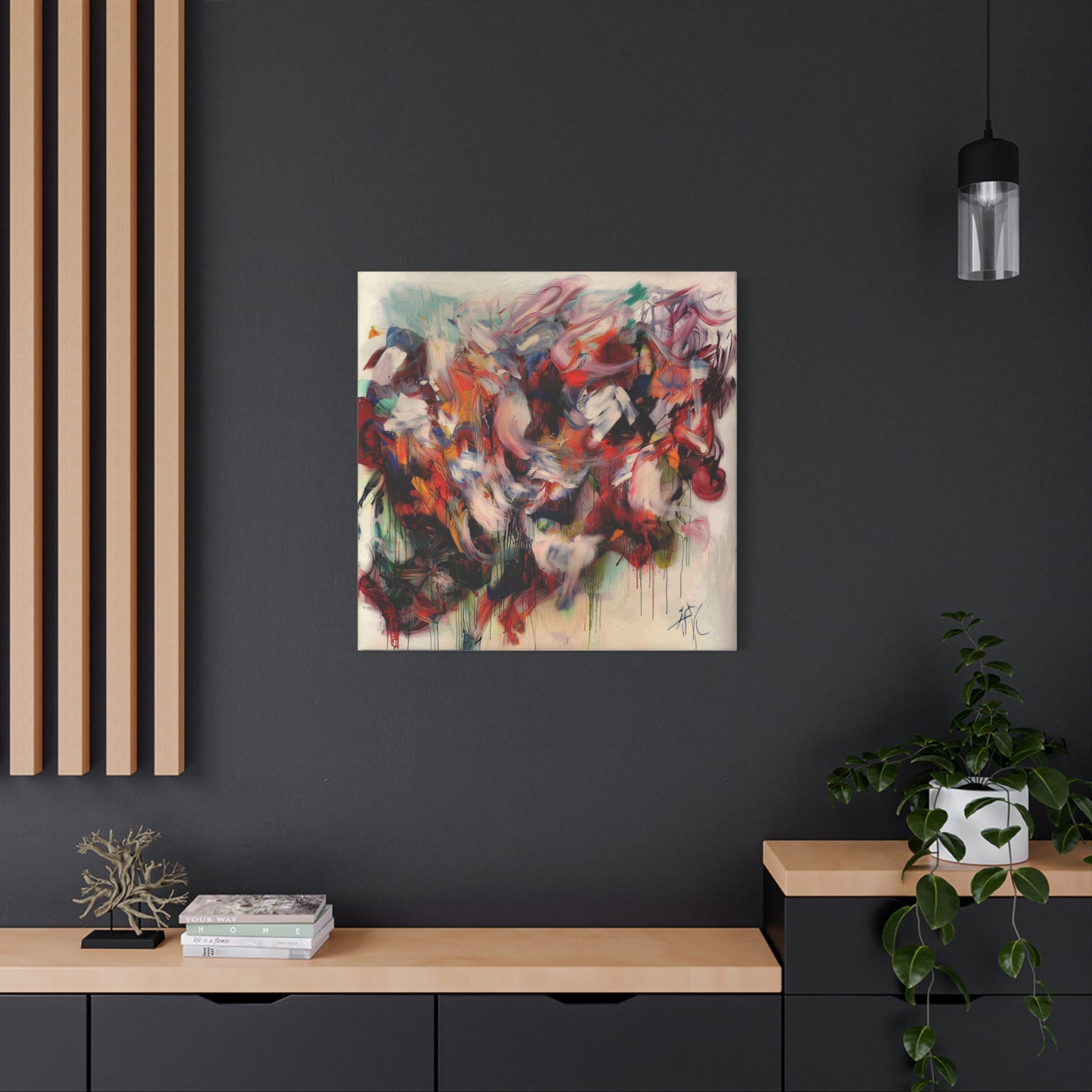 The Unseen Color Canvas Print