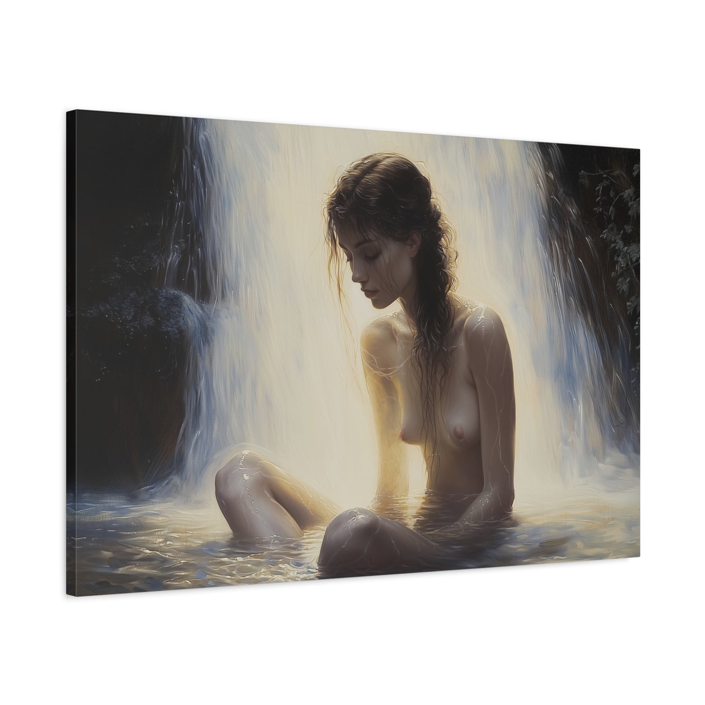 The Eldritch Cascade Canvas Print