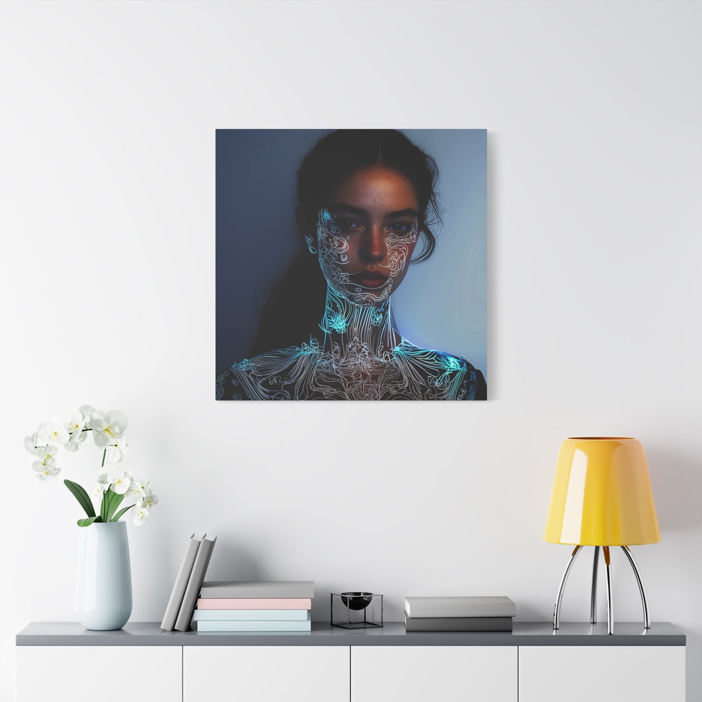 Maiden of the Cosmos Canvas Print