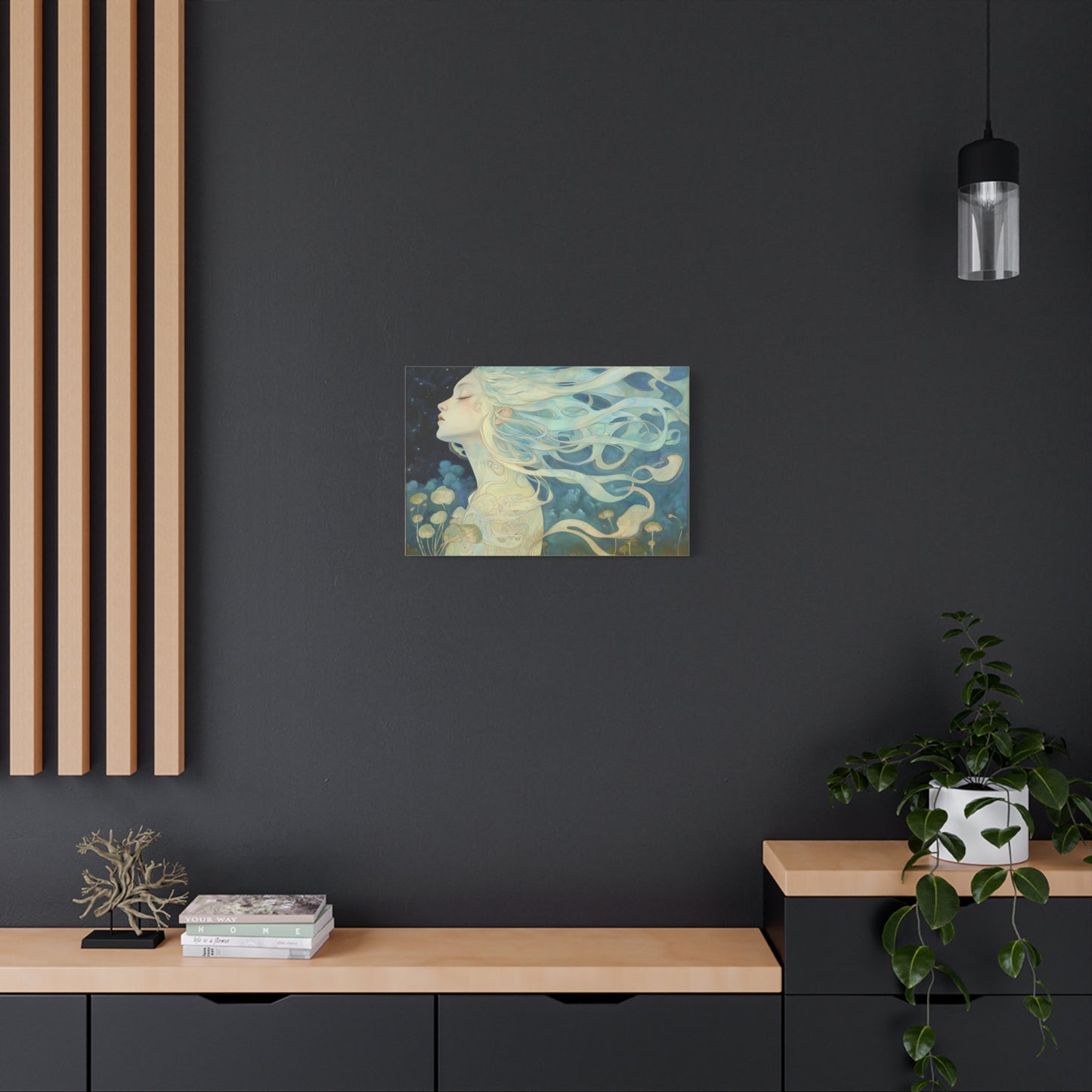 Whispering Night Canvas Print