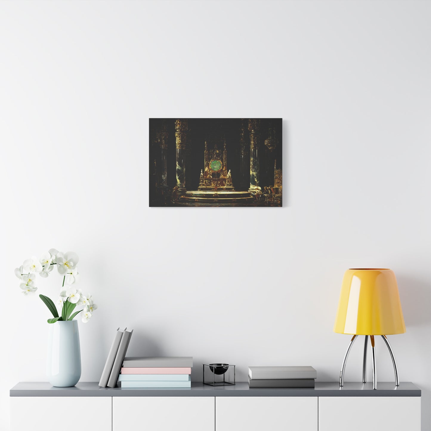 Seat of the Eldar Canvas Print