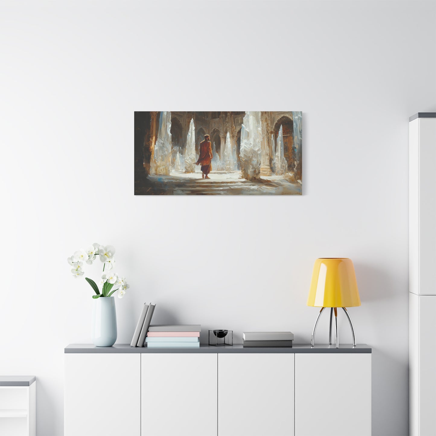 Hall of Light Canvas Print