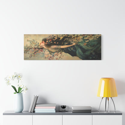 The Blossoming Void Canvas Print