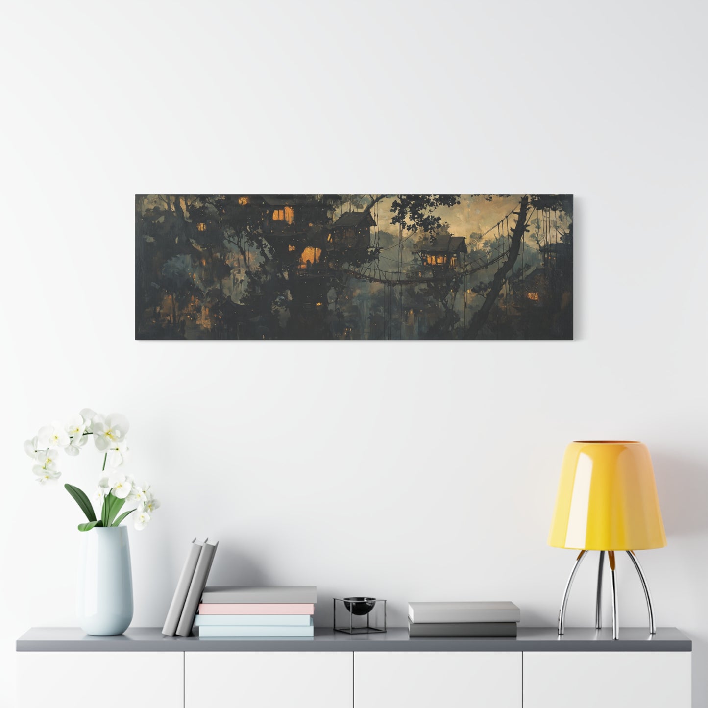 Balance of Night Canvas Print