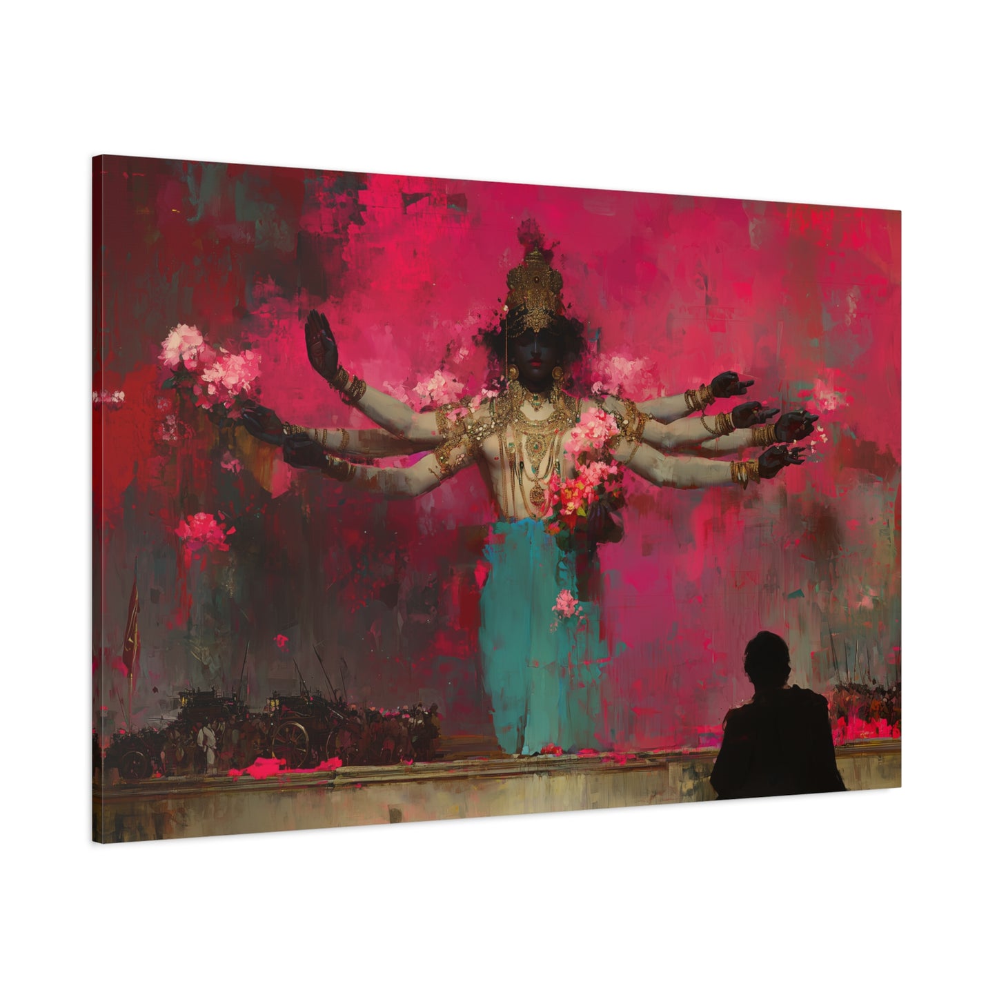 Eldritch Blooming Canvas Print