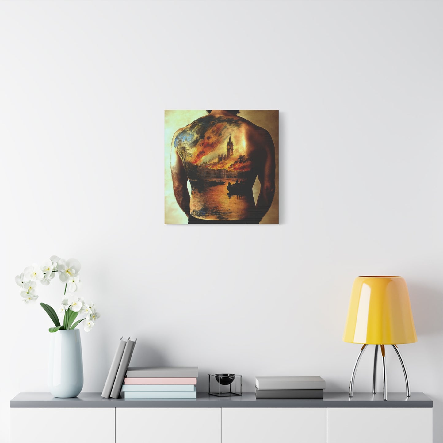 The Burning Realm Canvas Print