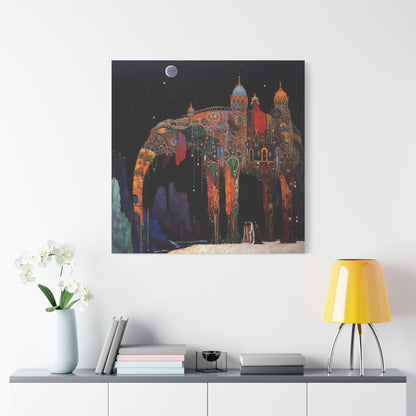 Night's Majesty Canvas Print