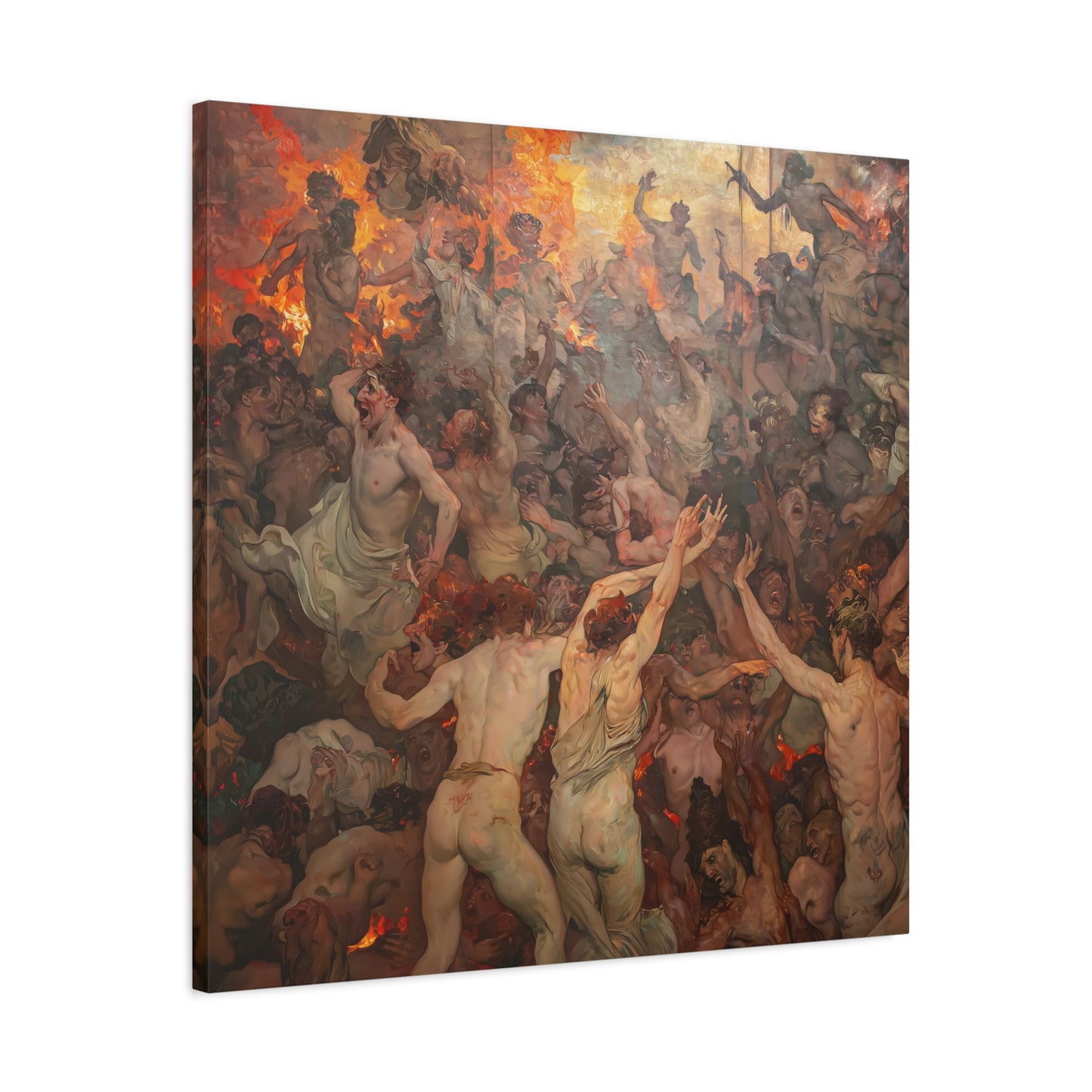 Dance of Chaos Canvas Print